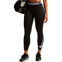 Nike pantalones y mallas largas fitness mujer W NP 365 MR 7/8 TGHT TT A GRX vista frontal