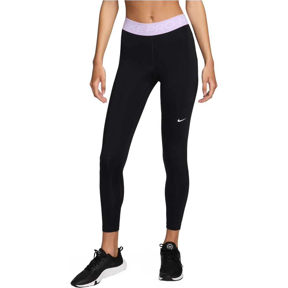 Nike pantalones y mallas largas fitness mujer W NP 365 MR 7/8 TIGHT vista frontal
