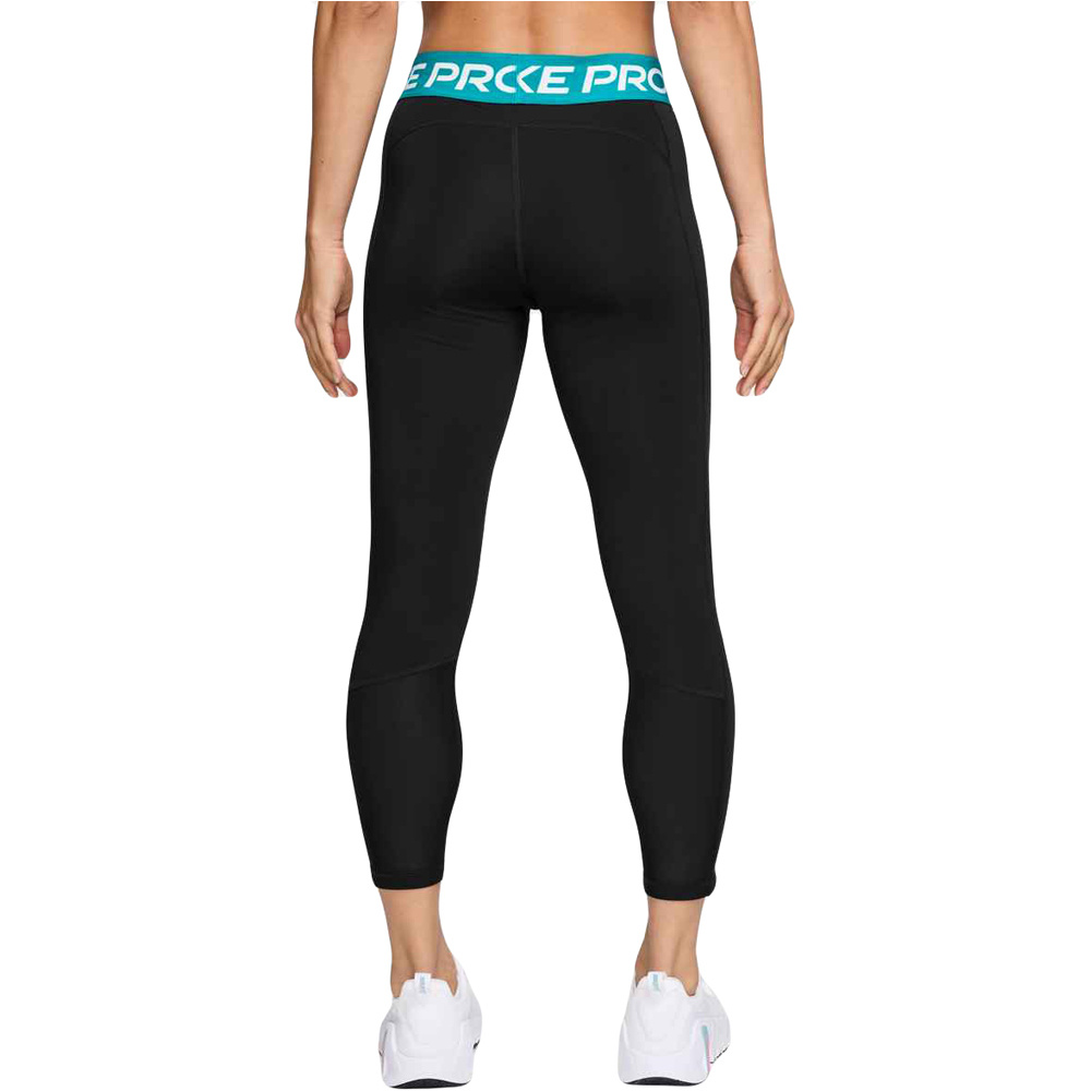 Nike pantalones y mallas largas fitness mujer W NP 365 TIGHT CROP vista trasera