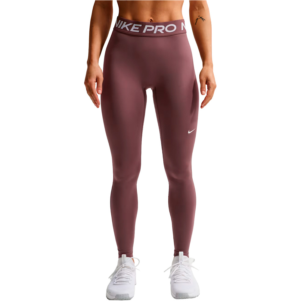 Nike pantalones y mallas largas fitness mujer W NP DF 365 MR TIGHT USM MA vista frontal