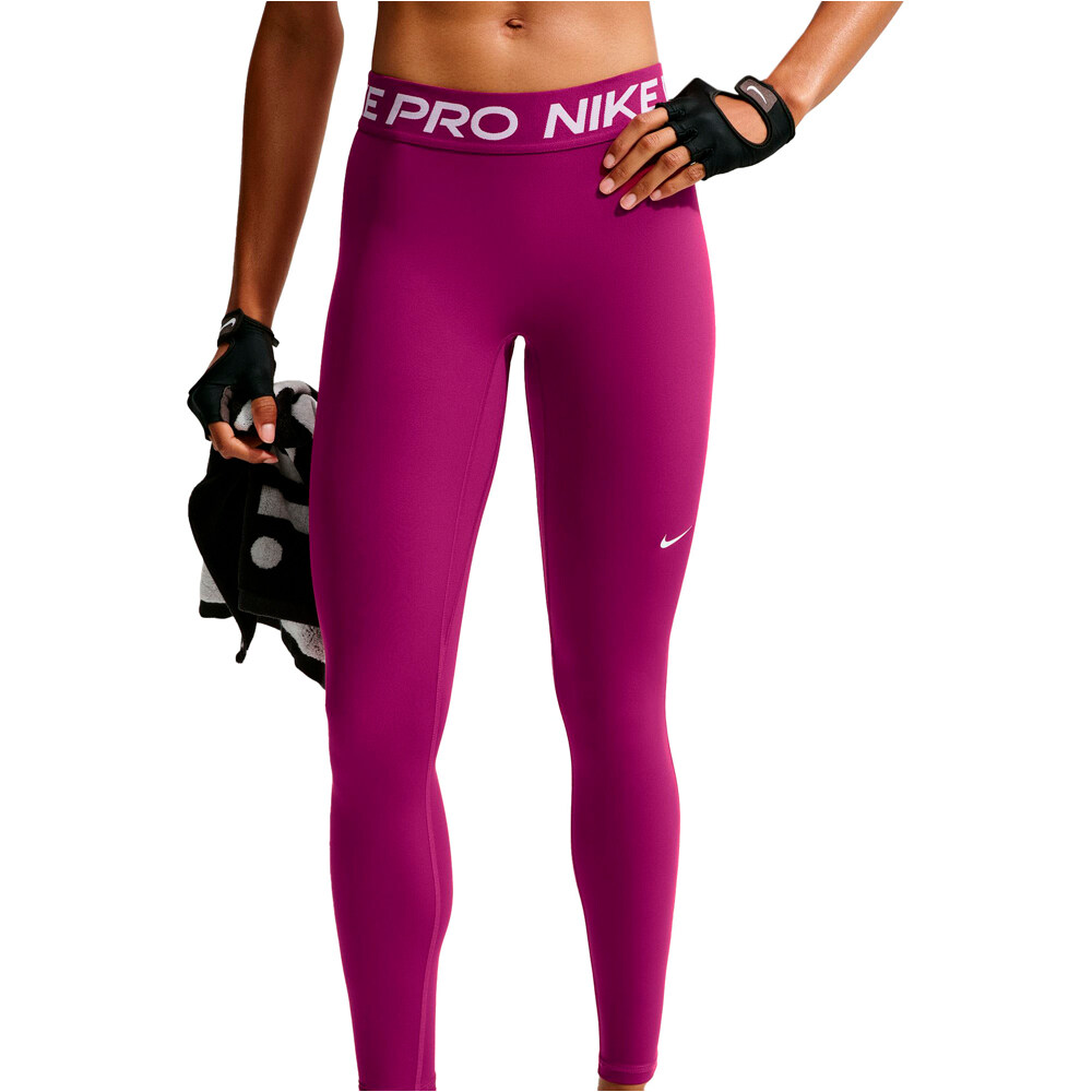 Nike pantalones y mallas largas fitness mujer W NP DF 365 MR TIGHT USM vista detalle