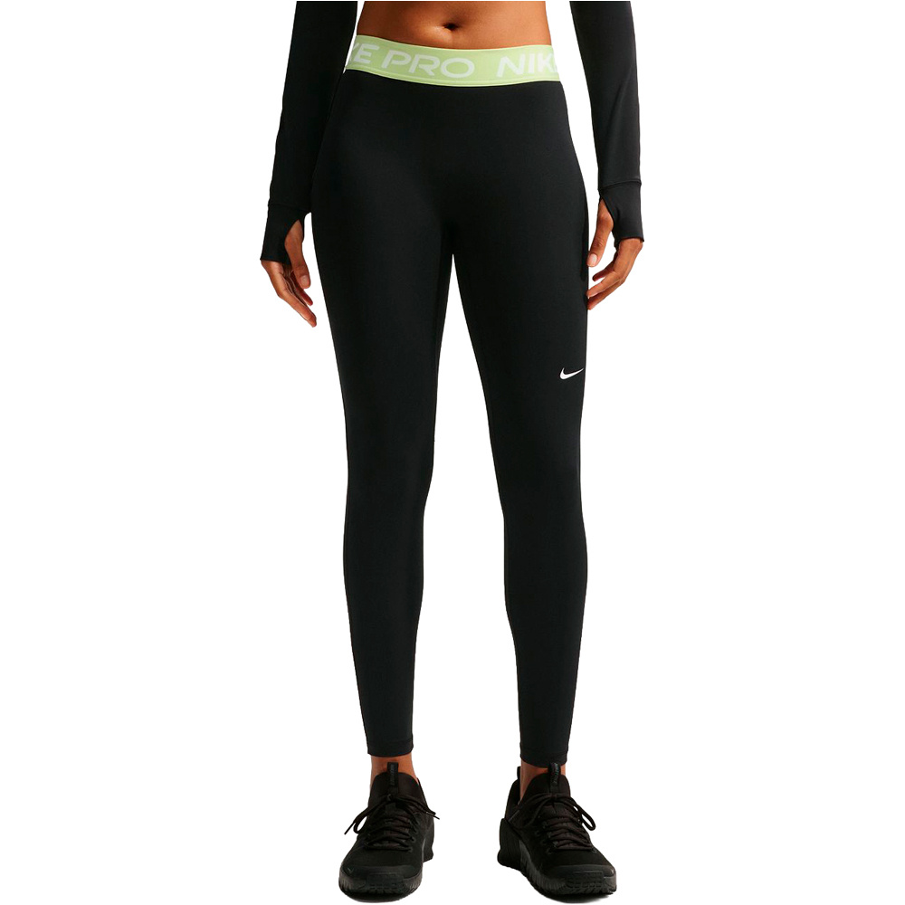 Nike pantalones y mallas largas fitness mujer W NP DF 365 MR TIGHT USM vista frontal