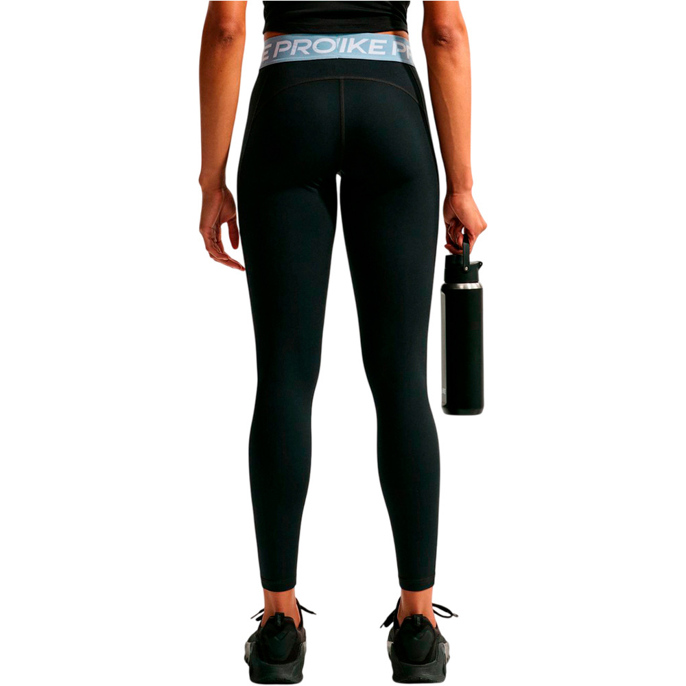 Nike pantalones y mallas largas fitness mujer W NP DF 365 MR TIGHT USM vista trasera