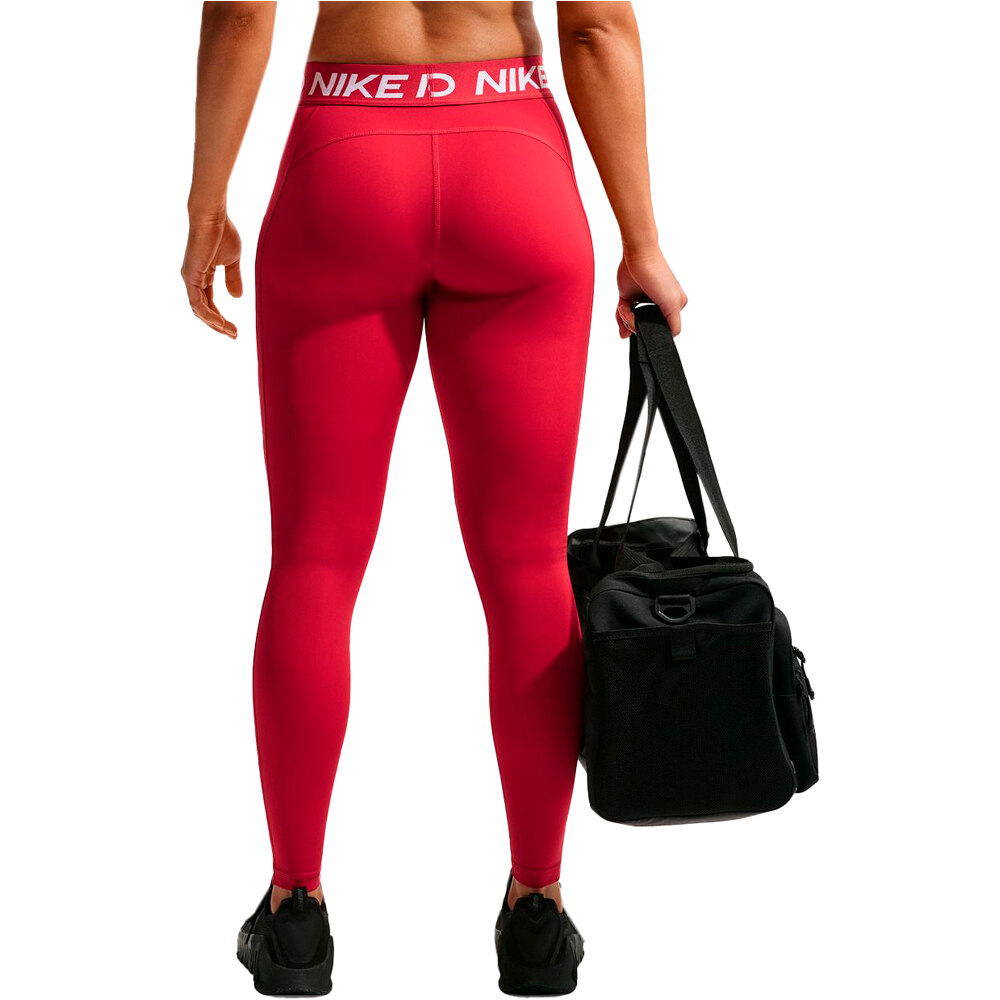 Nike pantalones y mallas largas fitness mujer W NP DF 365 MR TIGHT USM vista trasera