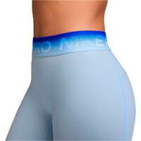 Nike pantalones y mallas largas fitness mujer W NP DF MR 7/8 TIGHT TT GRDNT vista detalle