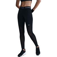 Nike pantalones y mallas largas fitness mujer W NP DF MR TIGHT GG MESH vista detalle
