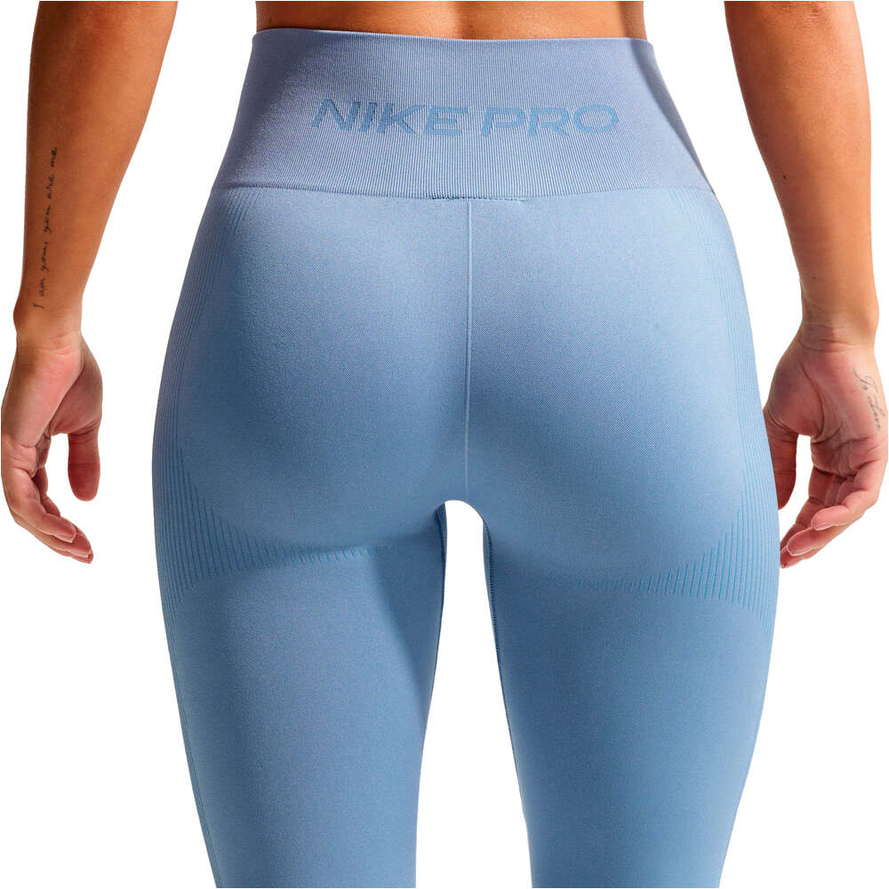 Nike pantalones y mallas largas fitness mujer W NP DF SMLS HR 7/8 TIGHT 03