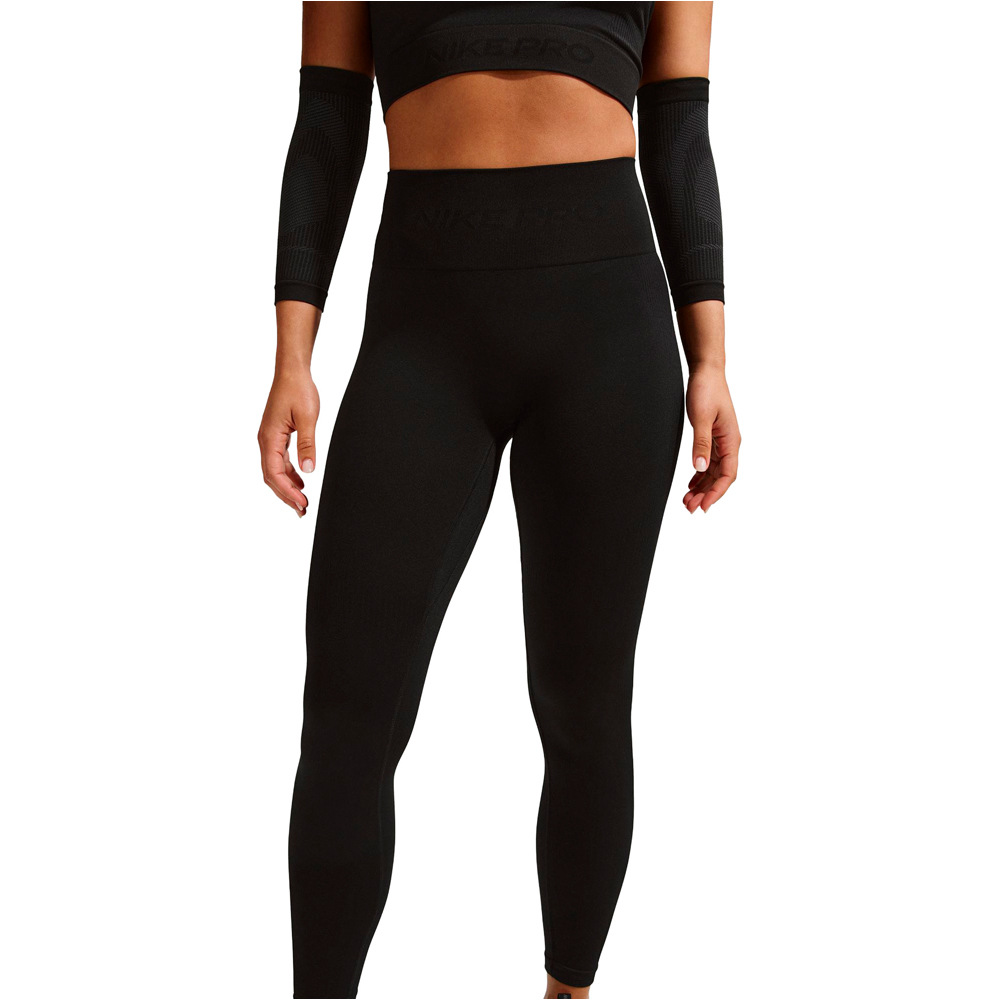 Nike pantalones y mallas largas fitness mujer W NP DF SMLS HR 7/8 TIGHT vista detalle