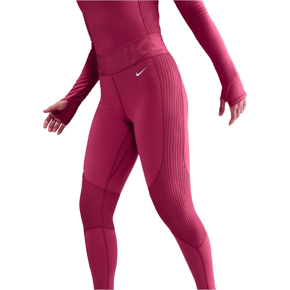Nike pantalones y mallas largas fitness mujer W NP DF WARM SCULPT HR TGHT GG vista detalle