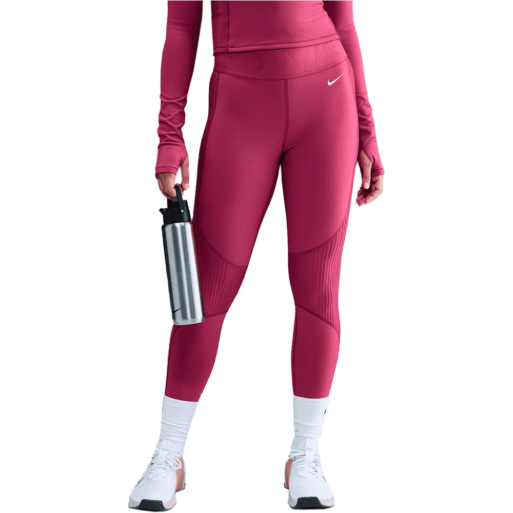 Nike pantalones y mallas largas fitness mujer W NP DF WARM SCULPT HR TGHT GG vista frontal