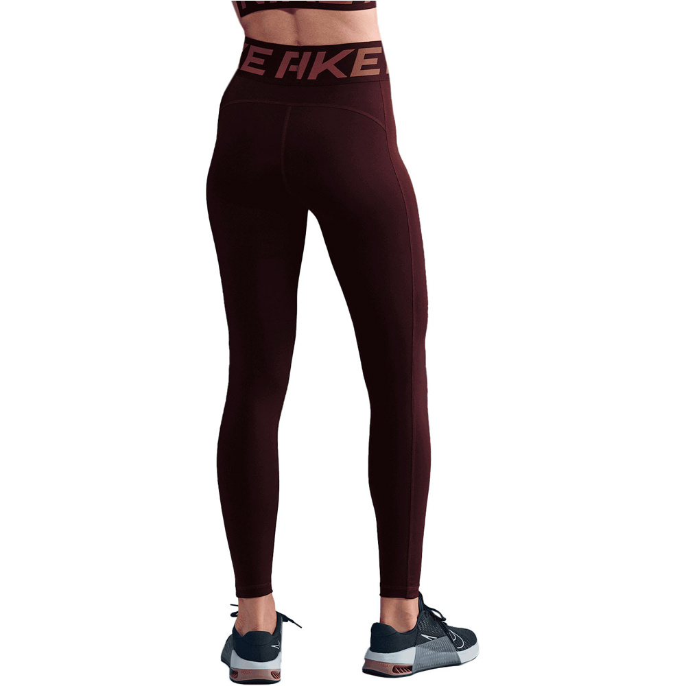 Nike pantalones y mallas largas fitness mujer W NP SCULPT DF HR TIGHT vista trasera