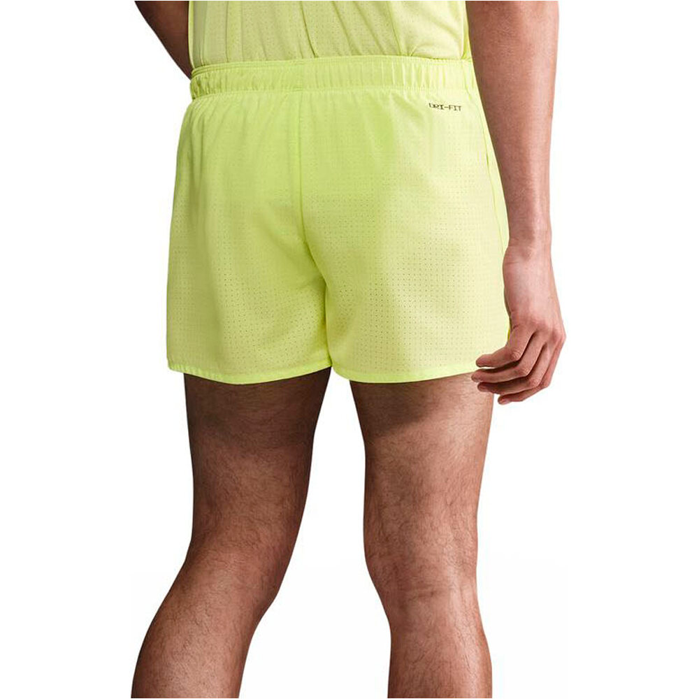 Nike pantaloneta técnica hombre M NK DF FAST 3IN BF SHRT ENRGY vista trasera