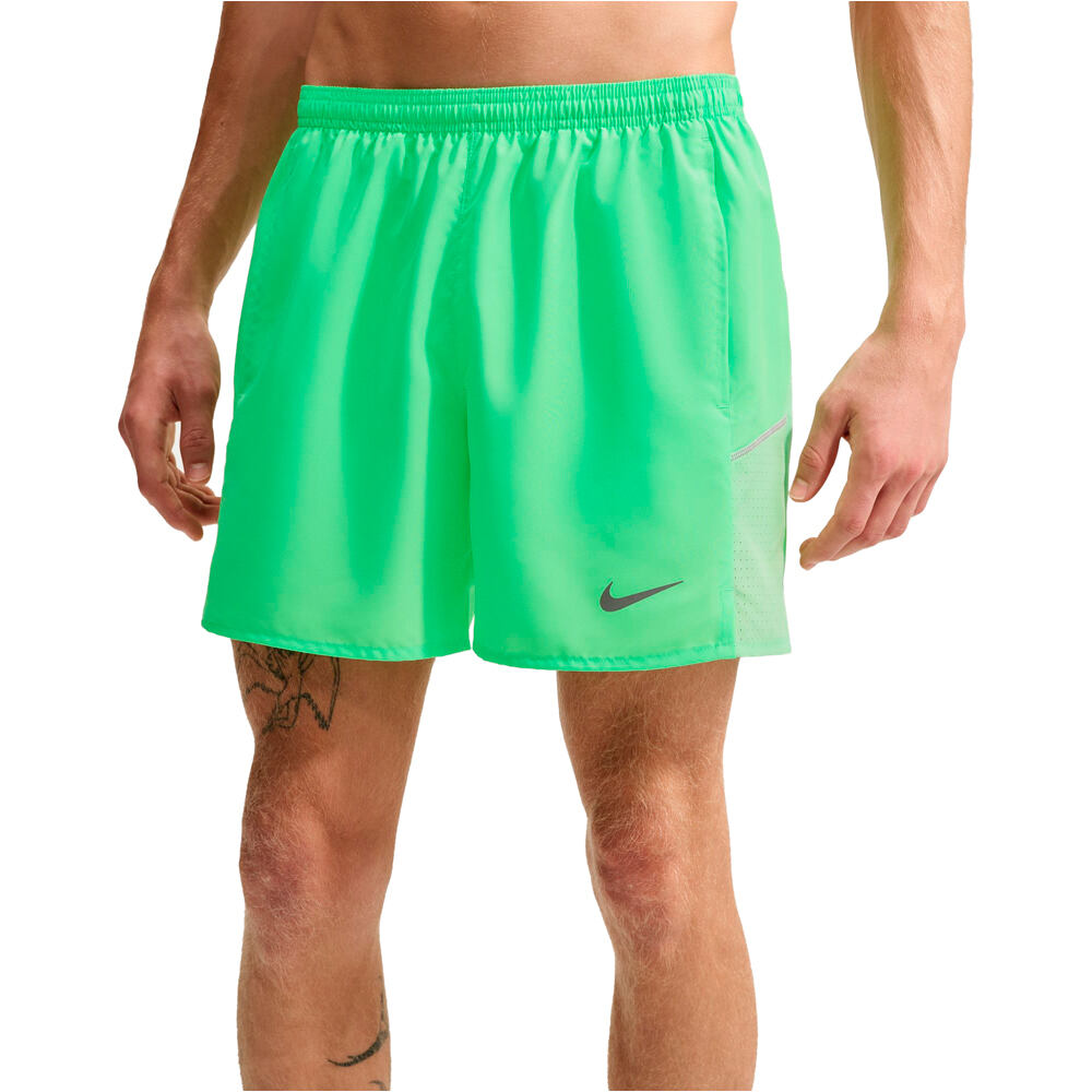 Nike pantaloneta técnica hombre M NK DF MILER 5IN 2IN1 SHORT vista detalle
