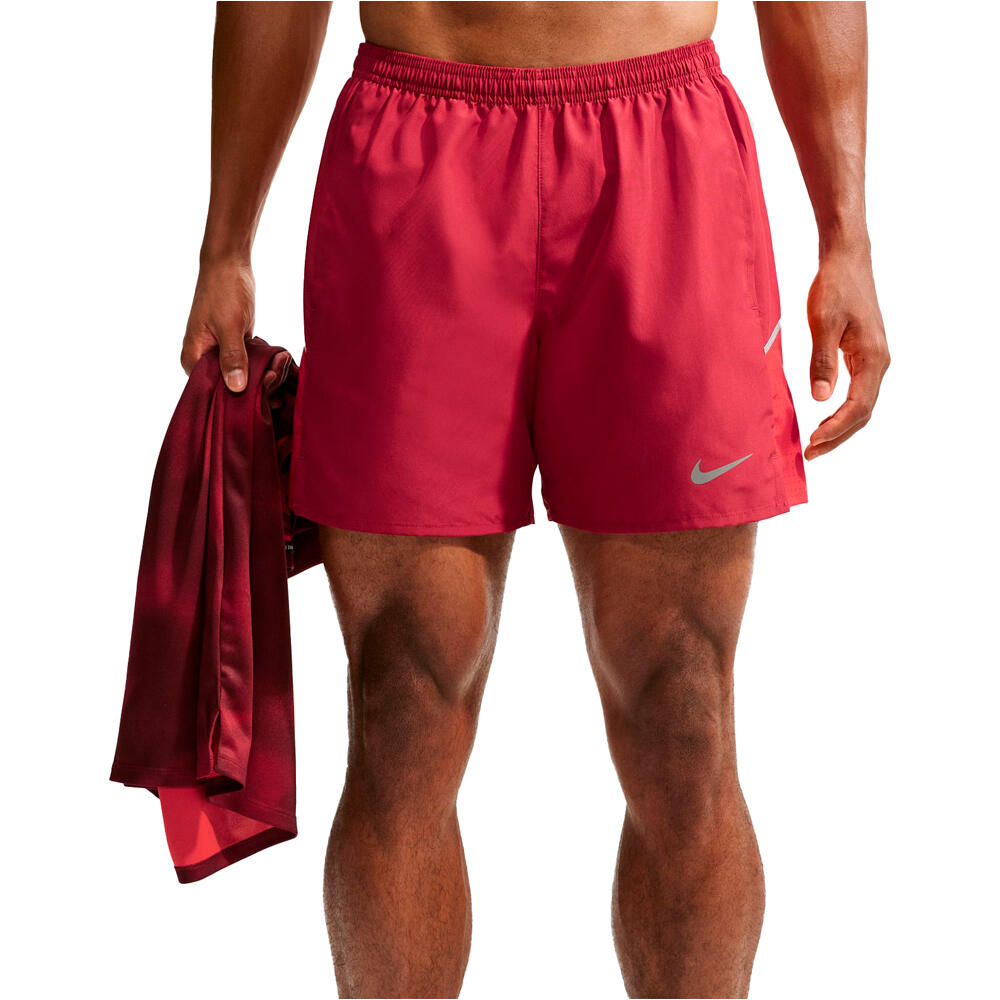 Nike pantaloneta técnica hombre M NK DF MILER 5IN 2IN1 SHORT vista detalle