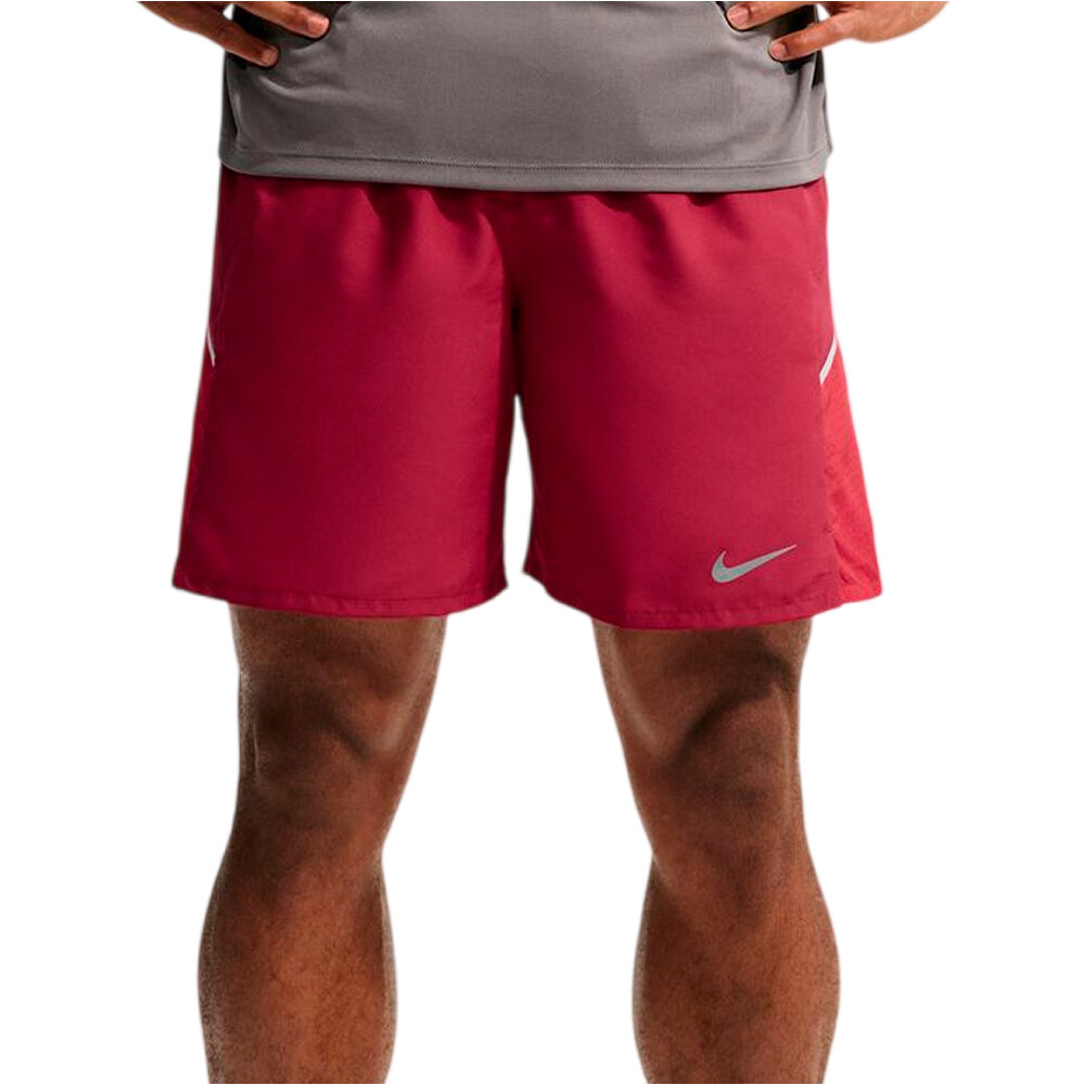 Nike pantaloneta técnica hombre M NK DF MILER 7IN 2IN1 SHORT vista frontal