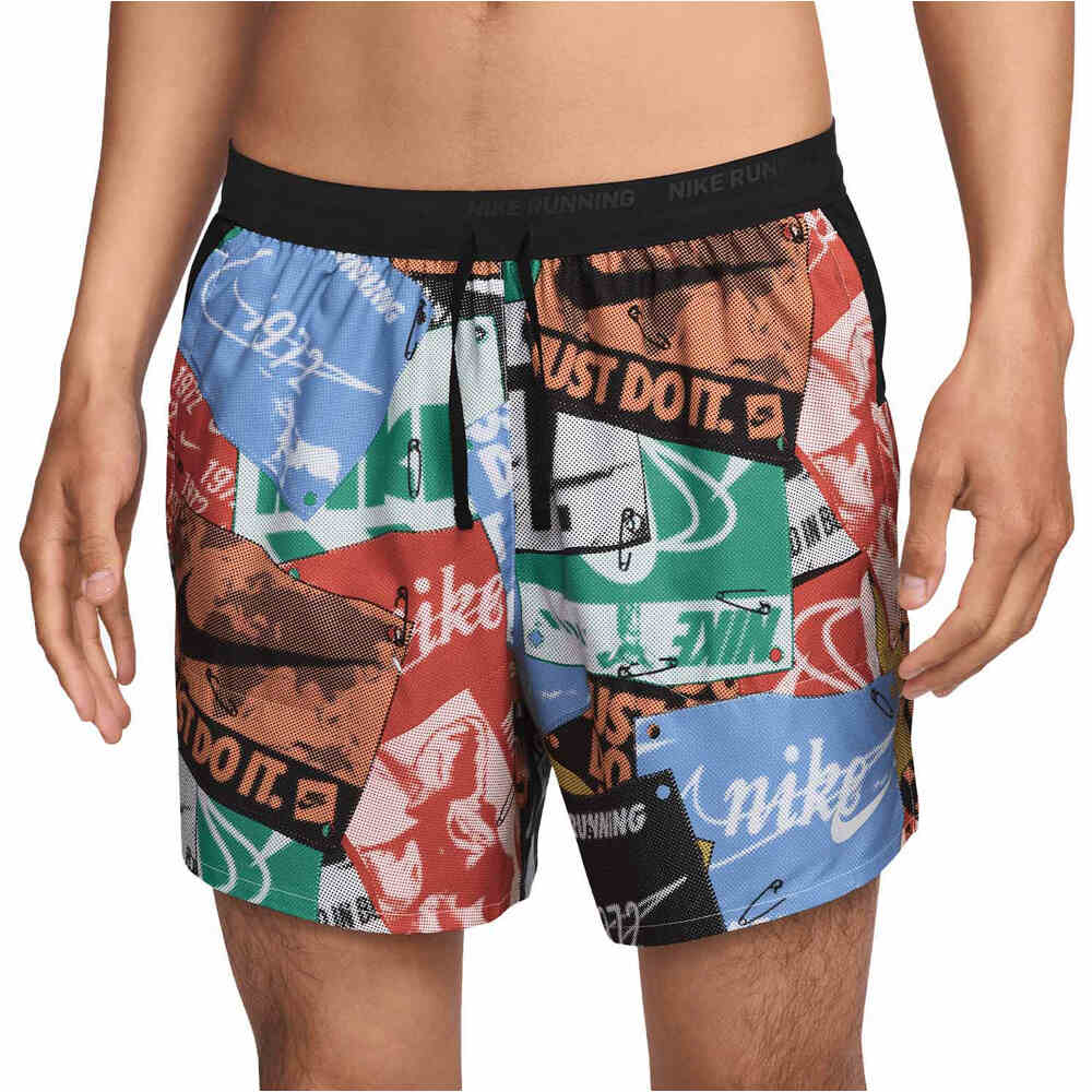 Nike pantaloneta técnica hombre M NK DF RUN ENRGY STRDE 5BF vista frontal