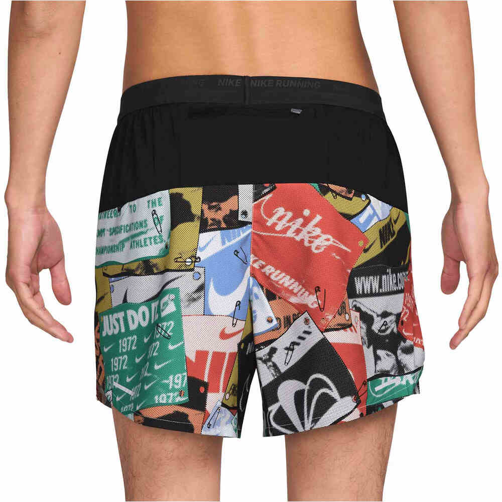 Nike pantaloneta técnica hombre M NK DF RUN ENRGY STRDE 5BF vista trasera
