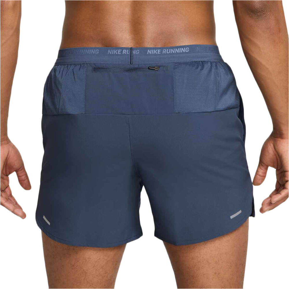 Nike pantaloneta técnica hombre M NK DF STRIDE 5IN BF SHRT vista trasera