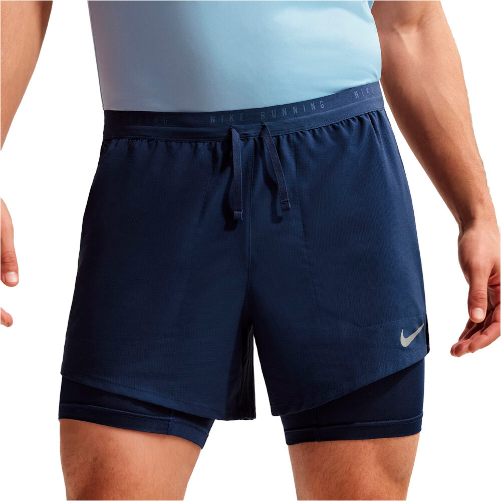 Nike pantaloneta técnica hombre M NK DF STRIDE 5IN HYBRID SHRT vista detalle