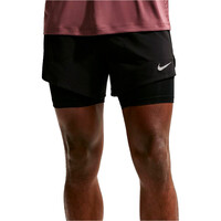 Nike pantaloneta técnica hombre M NK DF STRIDE 5IN HYBRID SHRT vista frontal