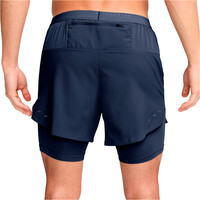 Nike pantaloneta técnica hombre M NK DF STRIDE 5IN HYBRID SHRT vista trasera