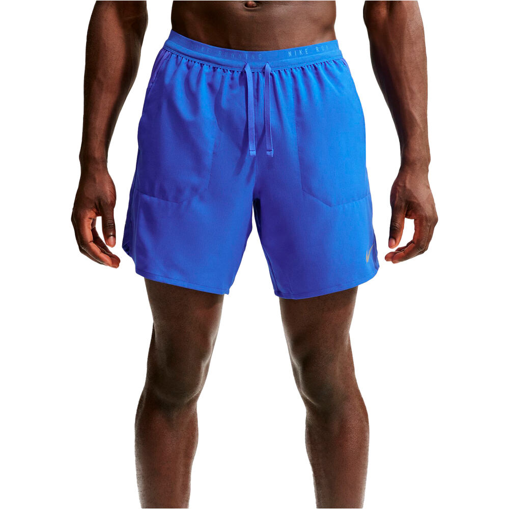 Nike pantaloneta técnica hombre M NK DF STRIDE 7IN BF SHORT vista frontal