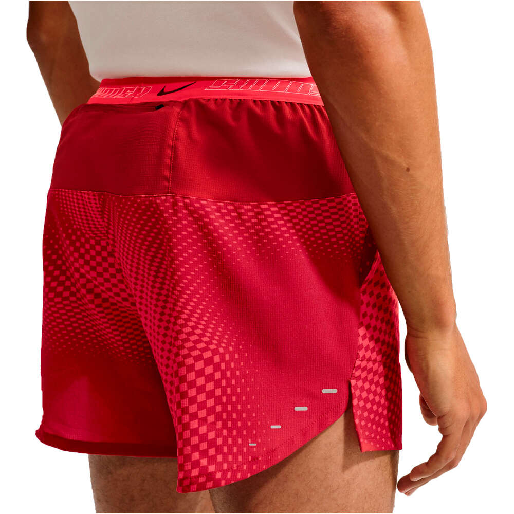 Nike pantaloneta técnica hombre M NK DF STRIDE UNSTP 5BF SHORT vista trasera