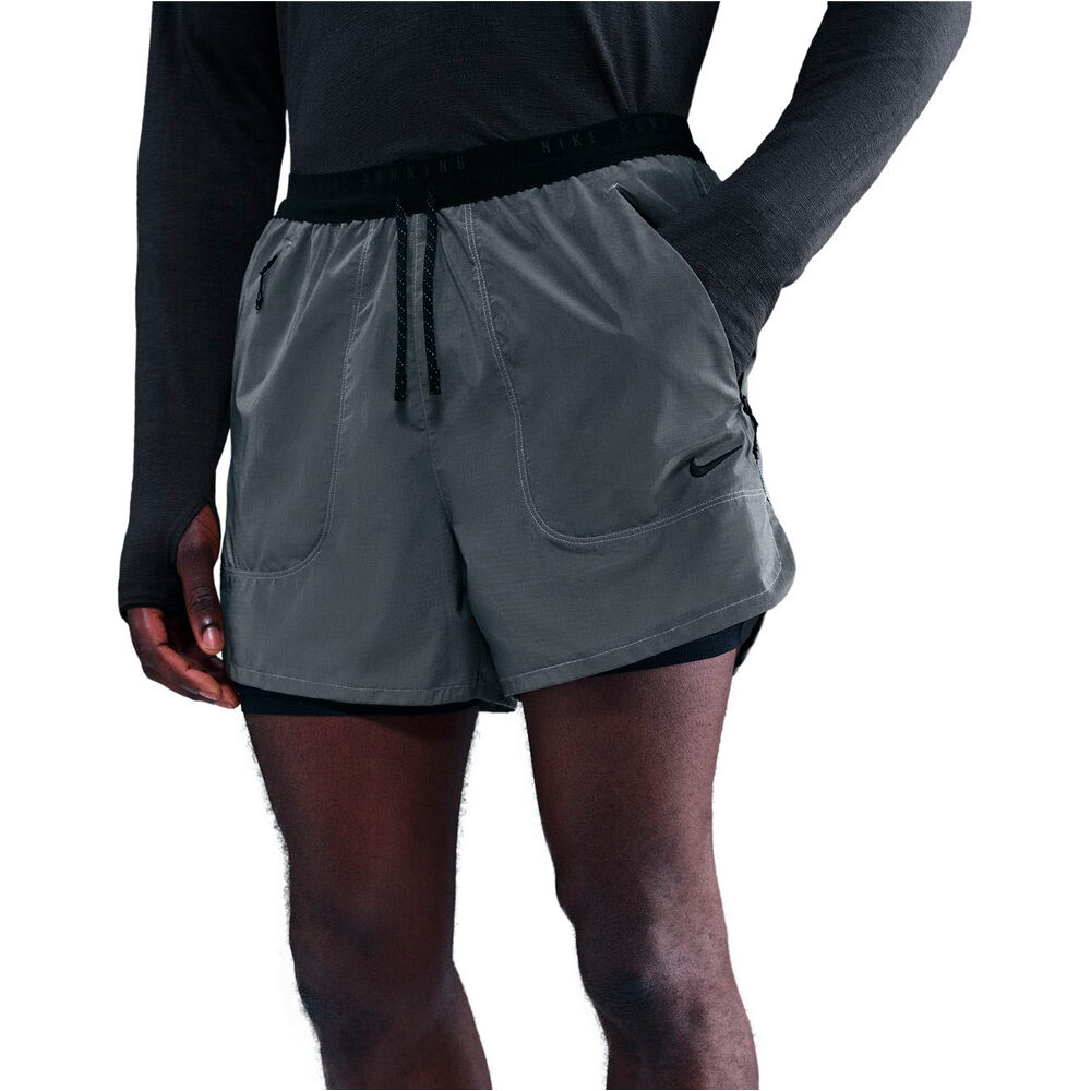 Nike pantaloneta técnica hombre M NK REFLECT 4IN 2IN1 SHORT vista frontal