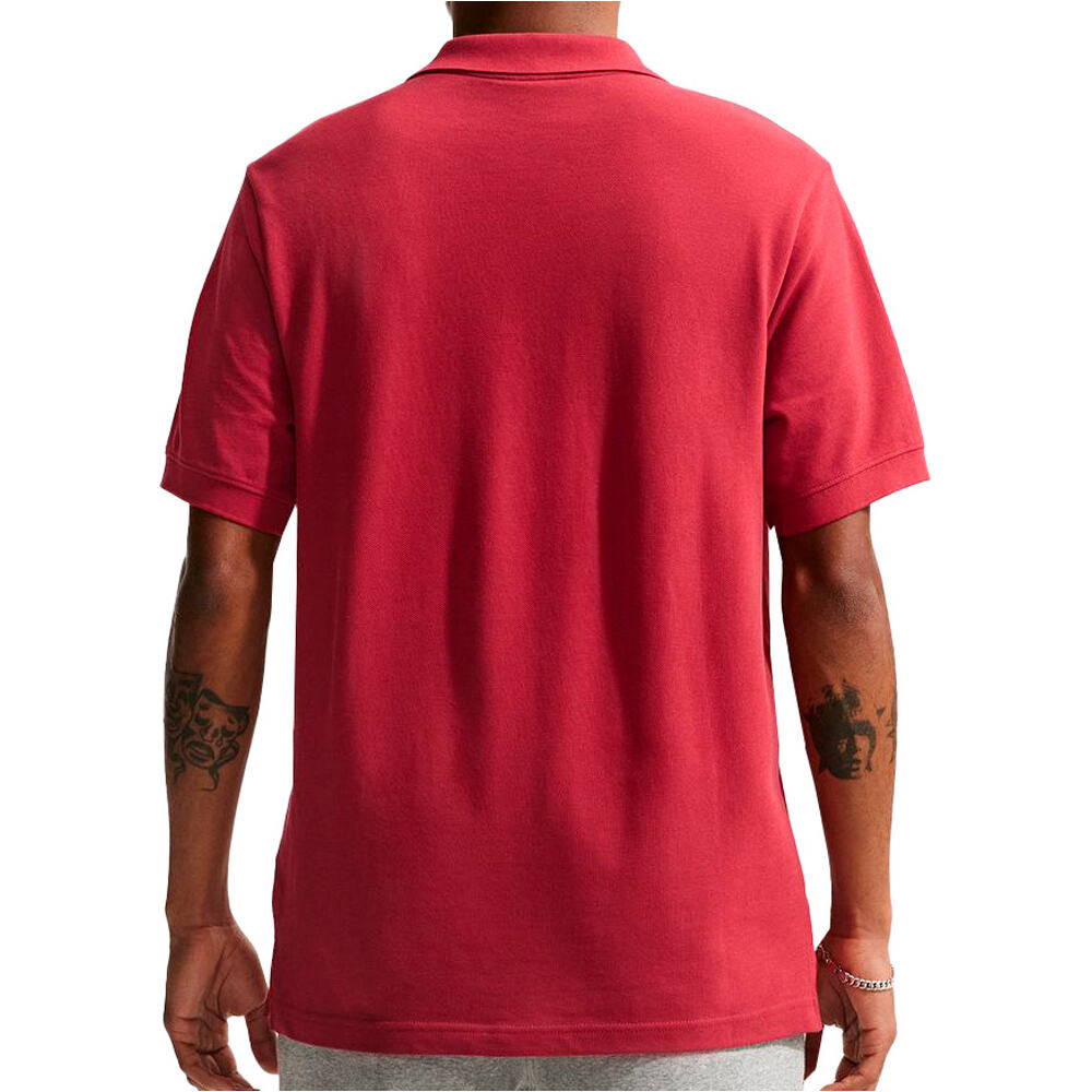 Nike polo manga corta hombre M NK CLUB SS POLO PIQUE vista trasera