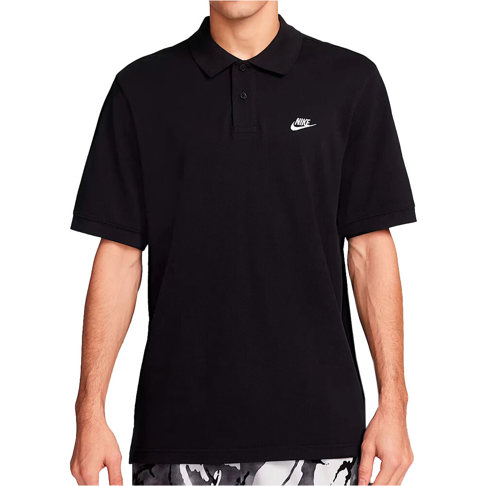 Nike polo manga corta hombre Nike Club Polo Pique vista frontal