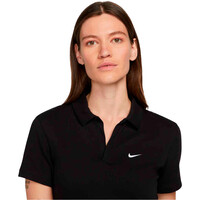 Nike polo manga corta mujer W NSW ESSNTL SS POLO CRP TOP vista detalle