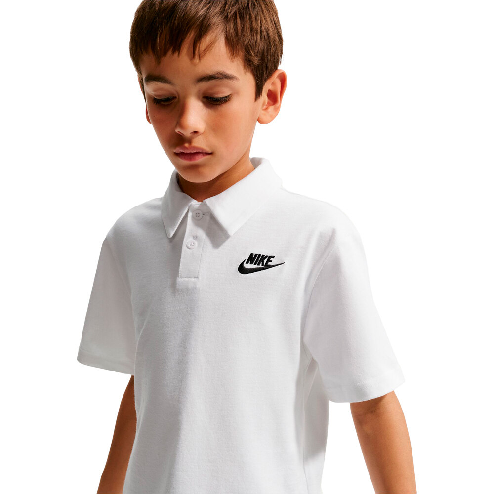 Nike polo manga corta niño K NSW CLUB KNIT SS POLO LBR 03