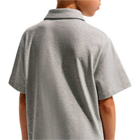 Nike polo manga corta niño K NSW CLUB KNIT SS POLO LBR vista trasera