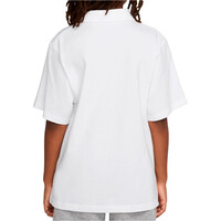 Nike polo manga corta niño K NSW CLUB KNIT SS POLO LBR vista trasera