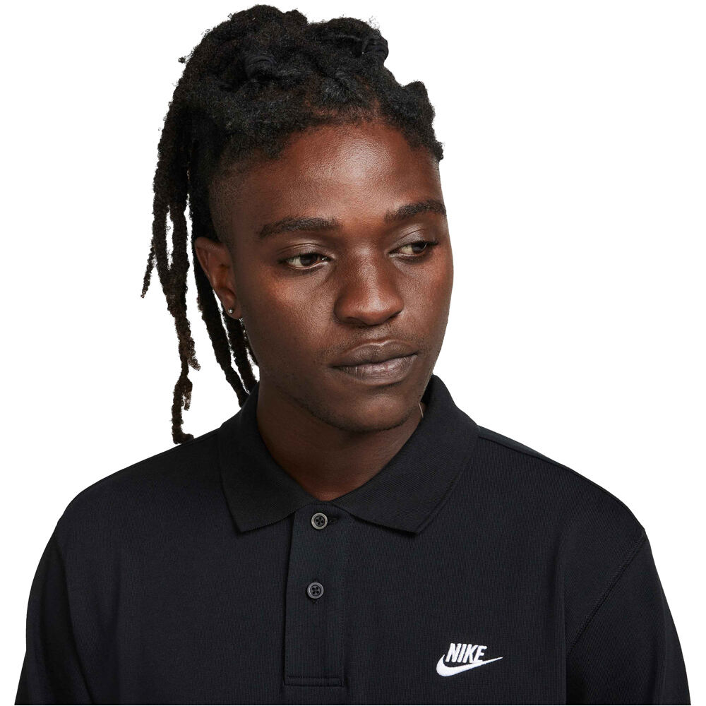 Nike polo manga larga hombre M NK CLUB KNIT LS POLO vista detalle