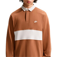 Nike polo manga larga hombre M NK CLUB LS  RUGBY TOP vista detalle