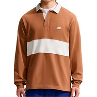 Nike polo manga larga hombre M NK CLUB LS  RUGBY TOP vista frontal