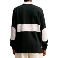 Nike polo manga larga hombre M NK CLUB LS  RUGBY TOP vista trasera