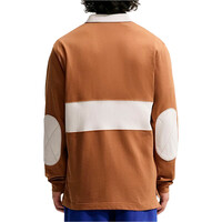 Nike polo manga larga hombre M NK CLUB LS  RUGBY TOP vista trasera