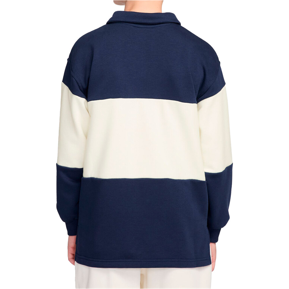 Nike polo manga larga niño K NSW CLUB RUBGY FT LBR vista trasera