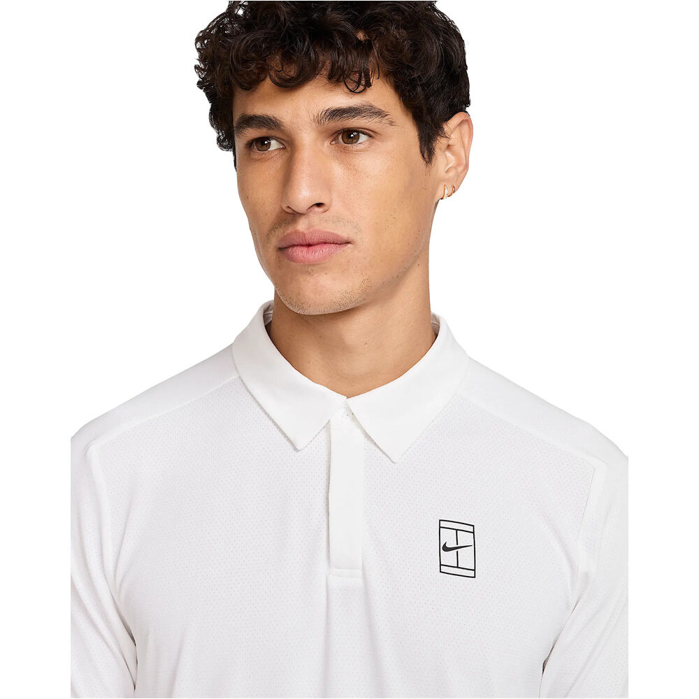 Nike polo tenis manga corta hombre M NKCT DF ADVTG POLO vista detalle