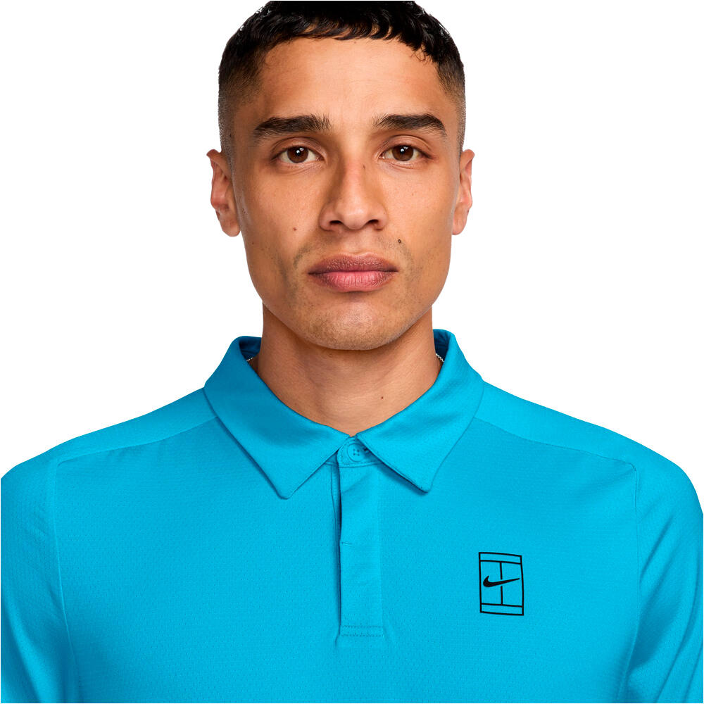Nike polo tenis manga corta hombre M NKCT DF ADVTG POLO vista detalle
