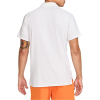 Nike polo tenis manga corta hombre M NKCT DF ADVTG POLO vista trasera