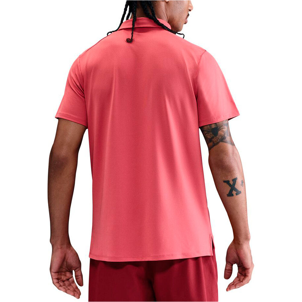 Nike polo tenis manga corta hombre M NKCT DF ADVTG POLO vista trasera