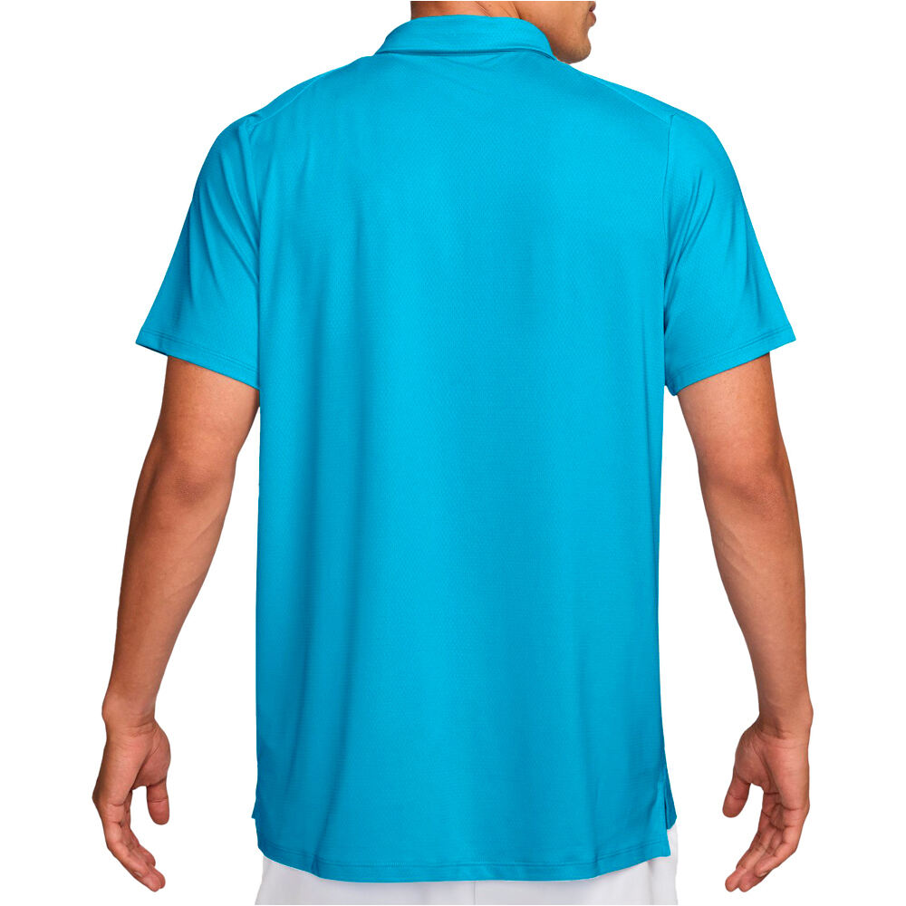 Nike polo tenis manga corta hombre M NKCT DF ADVTG POLO vista trasera
