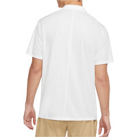 Nike polo tenis manga corta hombre M NKCT DF POLO PQ vista trasera