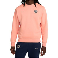 Nike sudadera entrenamiento fútbol CHELSEA 25 M NSW CLUB CRW BB SE vista frontal