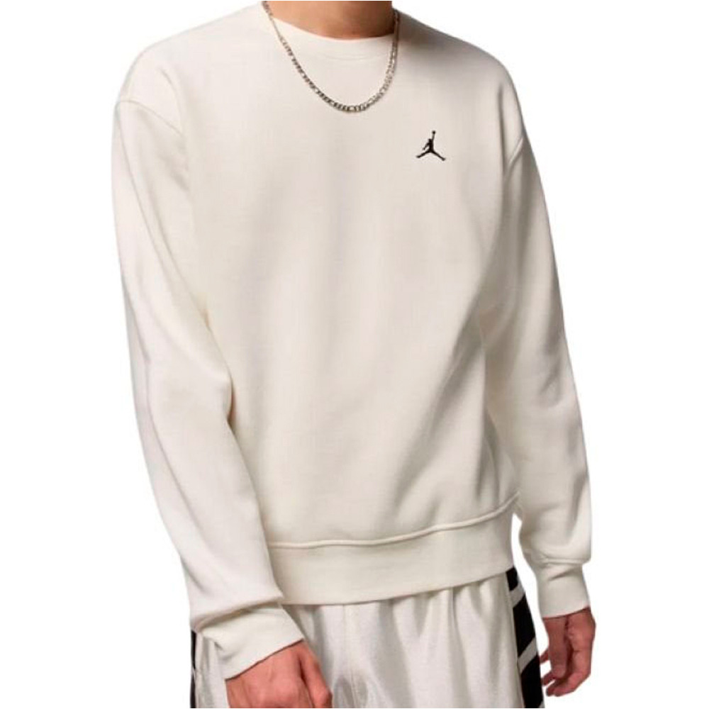 Nike sudadera hombre M J BRK FLC CREW vista frontal