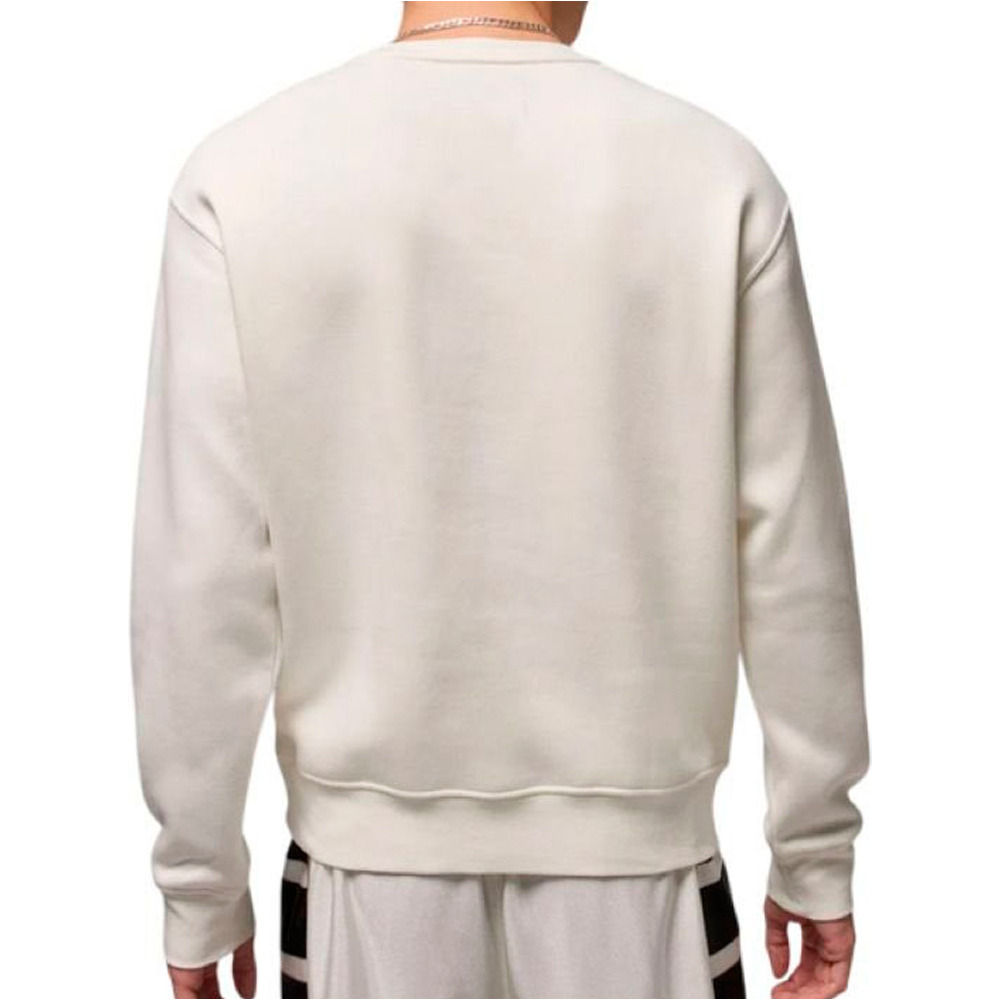 Nike sudadera hombre M J BRK FLC CREW vista trasera