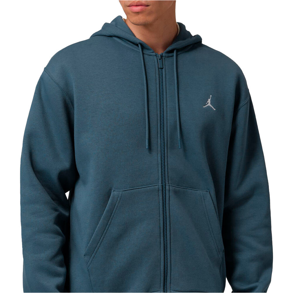 Nike sudadera hombre M J BRK FLC FZ vista frontal